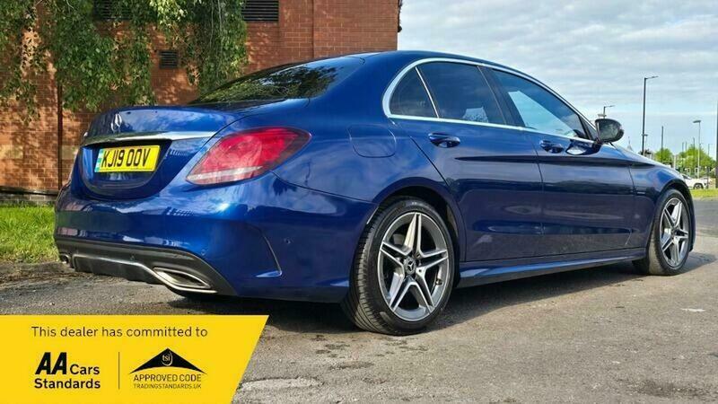 Mercedes-Benz C Class 1.5 C200 Mhev Eq KJ19OOV Blue #4
