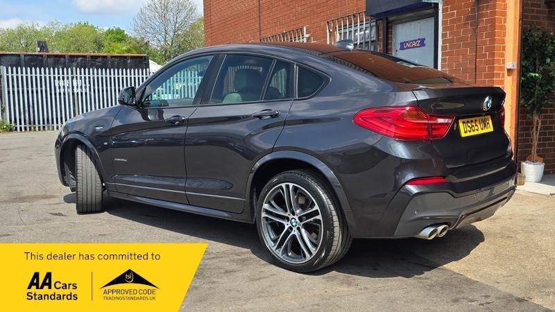 BMW X4 3.0 35D M Sport KR51COL Grey #4