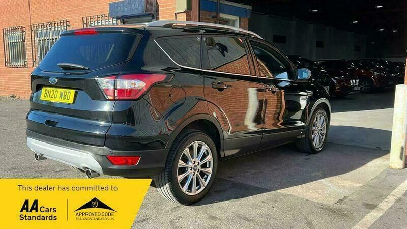 Ford Kuga 2.0 Tdci Ecoblue Titanium BN20WBD Black #4