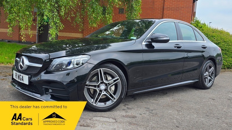 Mercedes-Benz C Class 2.0 C220d Amg Line Black