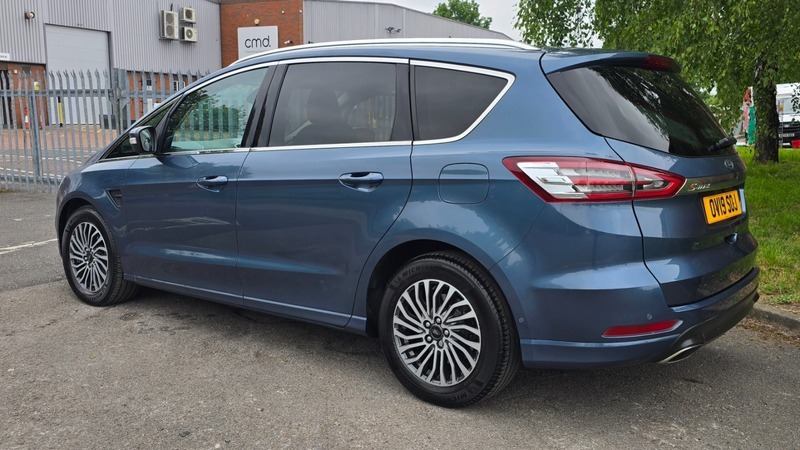 Ford S-Max 2.0 Ecoblue Titanium Mpv OV19SOJ Blue #5