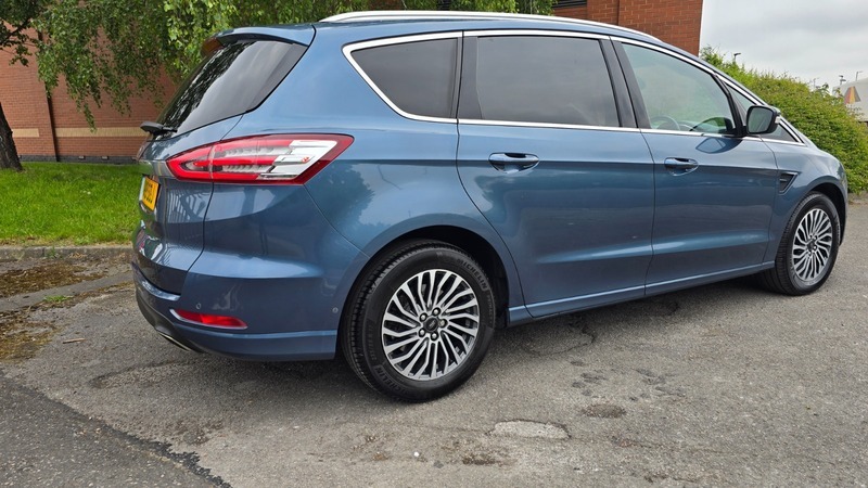 Ford S-Max 2.0 Ecoblue Titanium Mpv OV19SOJ Blue #6