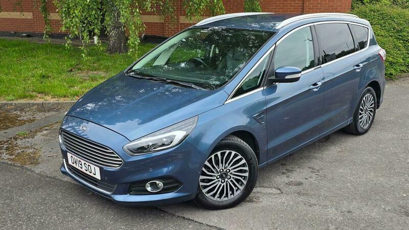 Ford S-Max 2.0 Ecoblue Titanium Mpv OV19SOJ Blue #2
