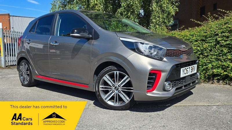 Kia Picanto 1.25 Gt-line S Hatchback YC67BRV Silver #2
