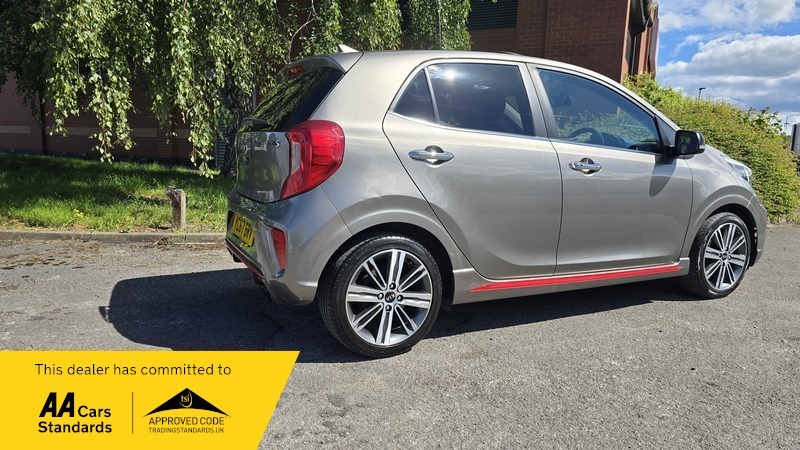 Kia Picanto 1.25 Gt-line S Hatchback YC67BRV Silver #4