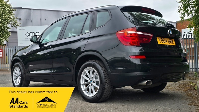 BMW X3 2.0 20D Se Suv YB64URK Black #4