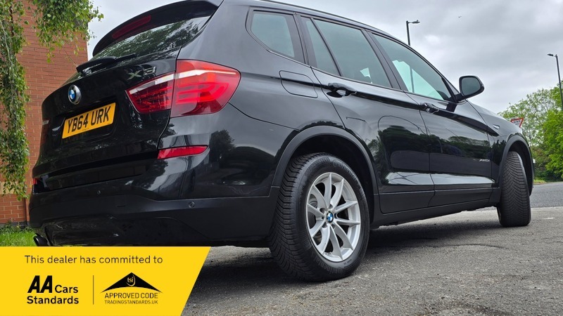 BMW X3 2.0 20D Se Suv YB64URK Black #5
