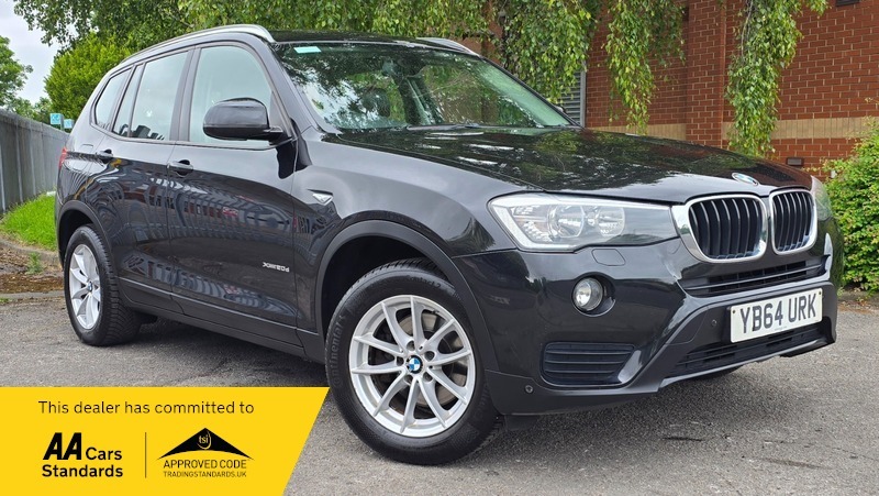 BMW X3 2.0 20D Se Suv YB64URK Black #2