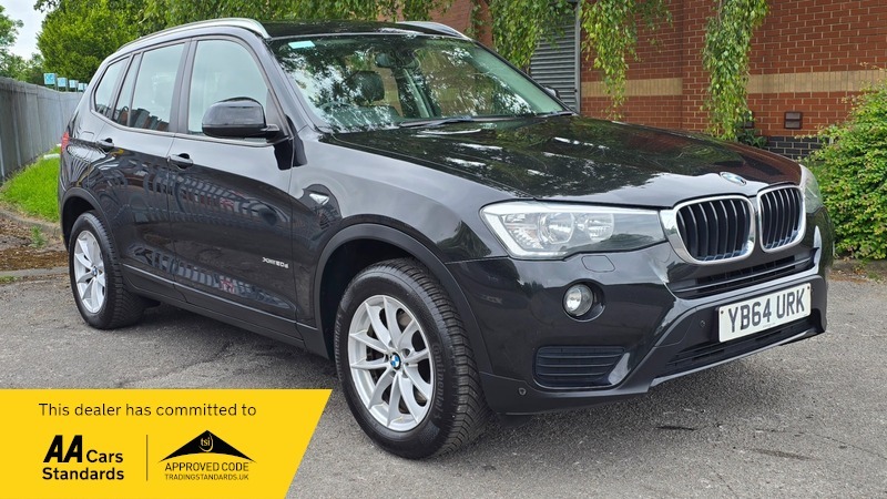 BMW X3 2.0 20D Se Suv YB64URK Black #6