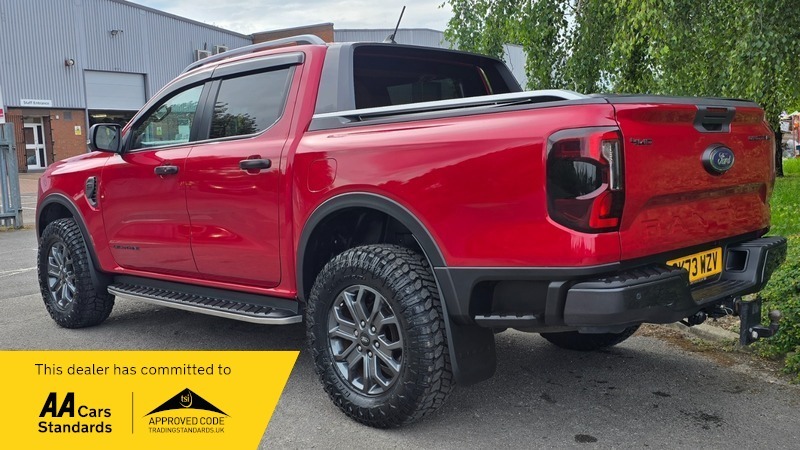 Ford Ranger 2.0 Td Ecoblue Wildtrak SK73WZV Red #4