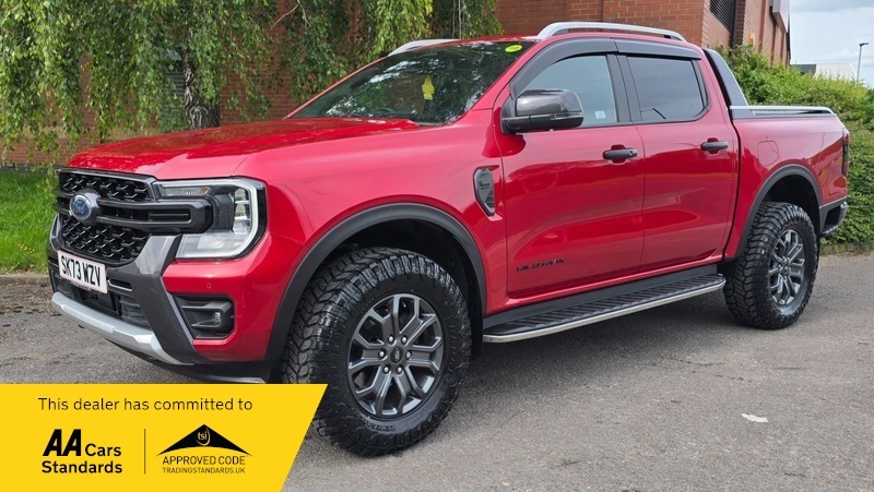 Ford Ranger 2.0 Td Ecoblue Wildtrak SK73WZV Red #2