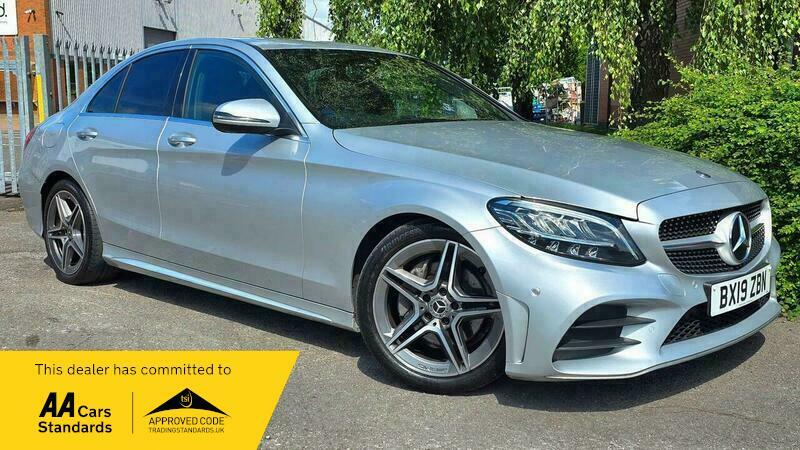 Mercedes-Benz C Class 2.0 C220d Amg Line Silver