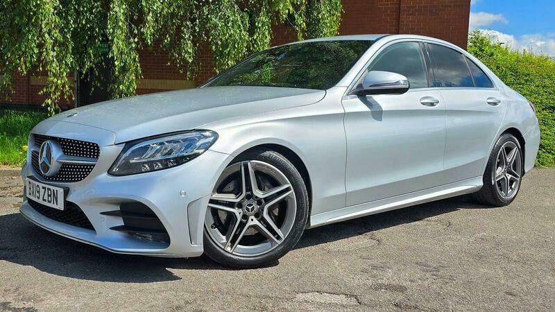 Mercedes-Benz C Class 2.0 C220d Amg Line BX19ZBN Silver #6