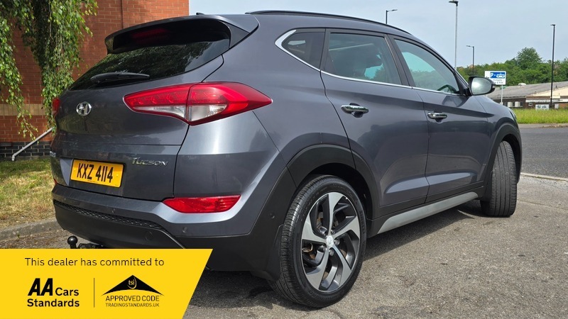 Hyundai Tucson 1.7 Crdi Blue Drive KXZ4114 Grey #4
