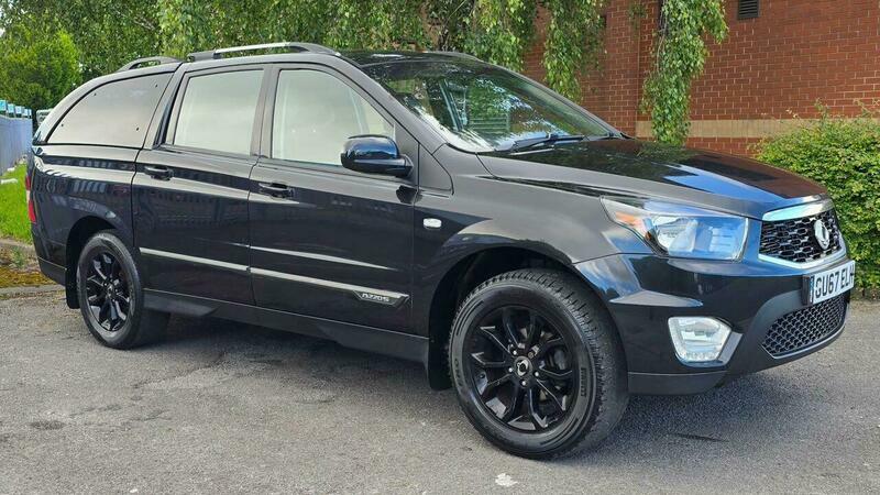SsangYong Musso D Ex 2.2 4X4 4Wd Double Cab Pick Up Truck Black #53