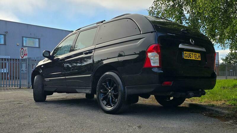 SsangYong Musso D Ex 2.2 4X4 4Wd Double Cab Pick Up Truck Black #58