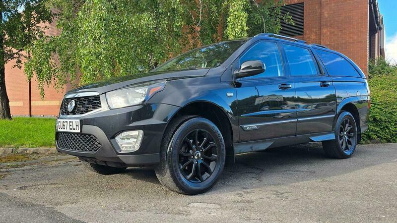 SsangYong Musso D Ex 2.2 4X4 4Wd Double Cab Pick Up Truck Black #56