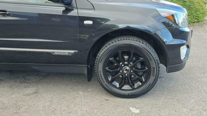 SsangYong Musso D Ex 2.2 4X4 4Wd Double Cab Pick Up Truck Black #13