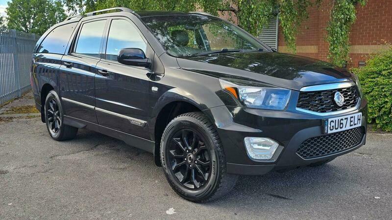 SsangYong Musso D Ex 2.2 4X4 4Wd Double Cab Pick Up Truck Black #55