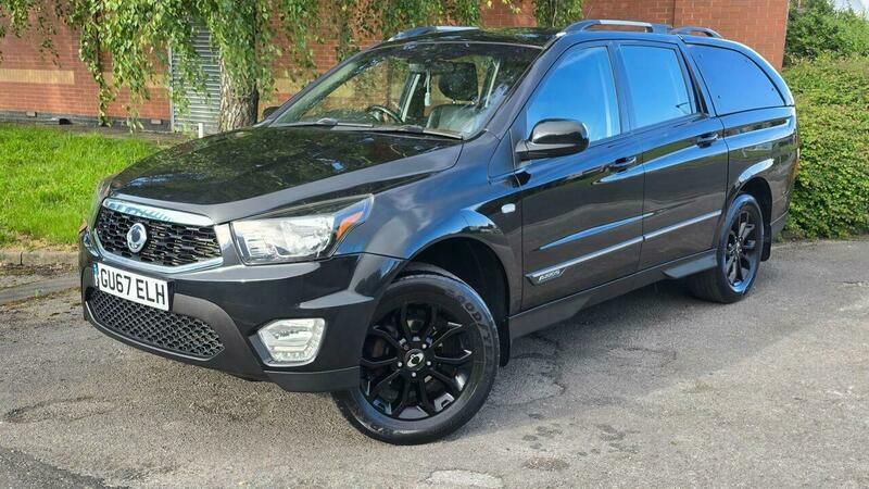 SsangYong Musso D Ex 2.2 4X4 4Wd Double Cab Pick Up Truck Black #60