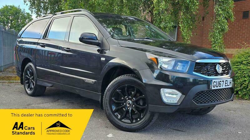 SsangYong Musso 2.2D Ex Pickup Double Black