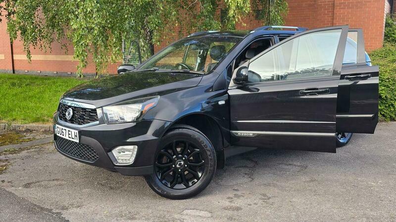 SsangYong Musso D Ex 2.2 4X4 4Wd Double Cab Pick Up Truck Black #52