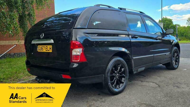 SsangYong Musso 2.2D Ex Pickup Double Black #4