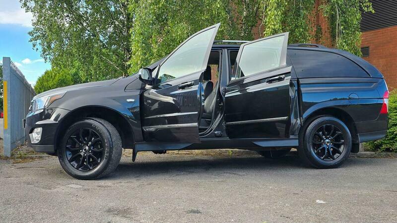 SsangYong Musso D Ex 2.2 4X4 4Wd Double Cab Pick Up Truck Black #45