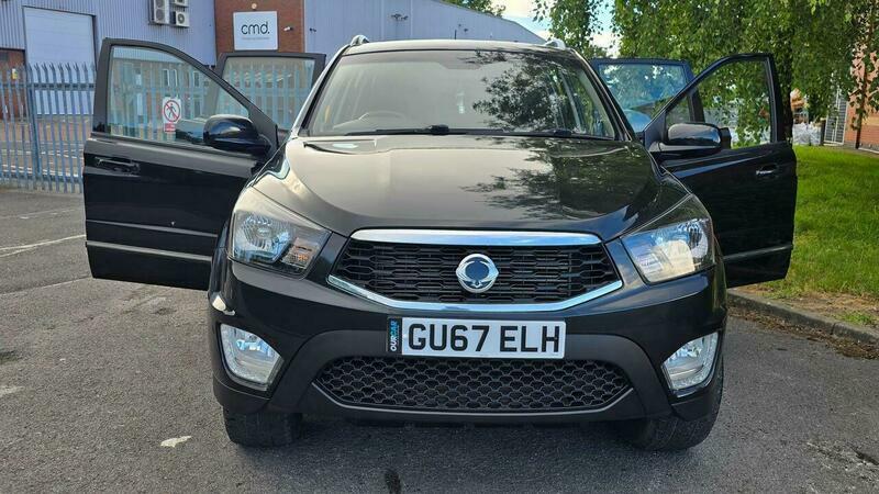 SsangYong Musso D Ex 2.2 4X4 4Wd Double Cab Pick Up Truck Black #47