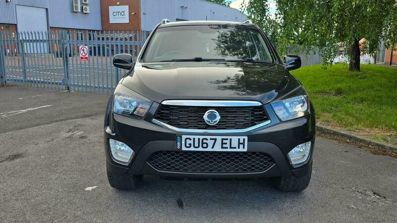 SsangYong Musso D Ex 2.2 4X4 4Wd Double Cab Pick Up Truck Black #7