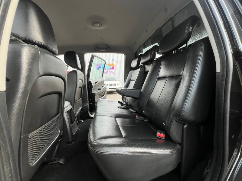 SsangYong Musso D Ex 2.2 4X4 4Wd Double Cab Pick Up Truck Black #28