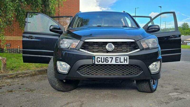SsangYong Musso D Ex 2.2 4X4 4Wd Double Cab Pick Up Truck Black #31