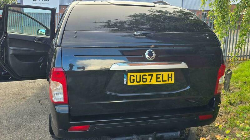 SsangYong Musso D Ex 2.2 4X4 4Wd Double Cab Pick Up Truck Black #22