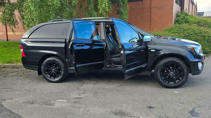 SsangYong Musso D Ex 2.2 4X4 4Wd Double Cab Pick Up Truck Black #46