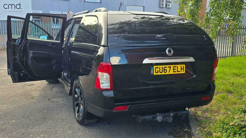 SsangYong Musso D Ex 2.2 4X4 4Wd Double Cab Pick Up Truck Black #44