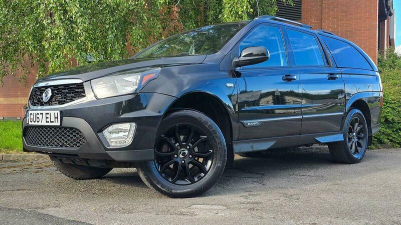 SsangYong Musso D Ex 2.2 4X4 4Wd Double Cab Pick Up Truck Black #18