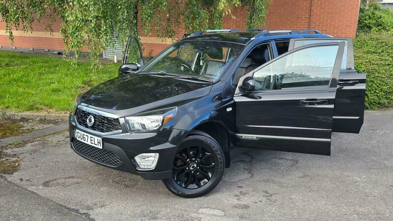SsangYong Musso D Ex 2.2 4X4 4Wd Double Cab Pick Up Truck Black #48