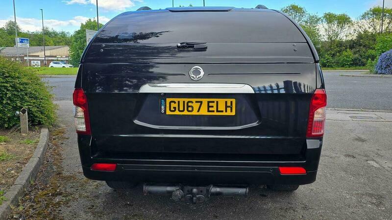SsangYong Musso D Ex 2.2 4X4 4Wd Double Cab Pick Up Truck Black #8