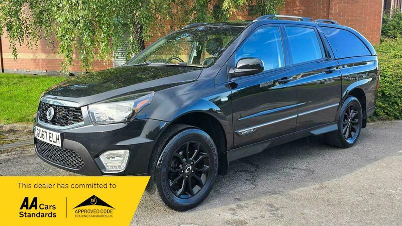 SsangYong Musso 2.2D Ex Pickup Double Black #6
