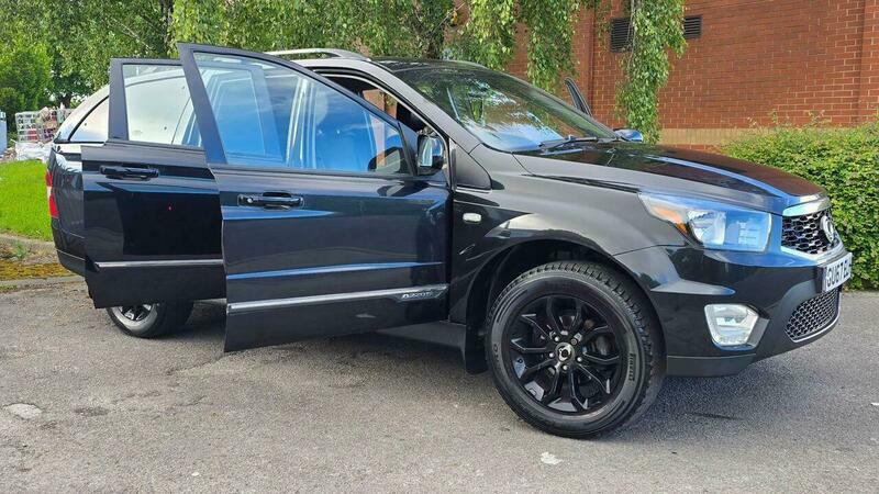 SsangYong Musso D Ex 2.2 4X4 4Wd Double Cab Pick Up Truck Black #50