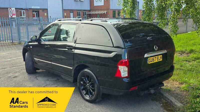 SsangYong Musso 2.2D Ex Pickup Double Black #3