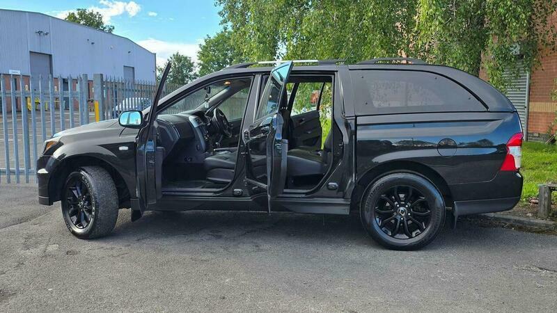 SsangYong Musso D Ex 2.2 4X4 4Wd Double Cab Pick Up Truck Black #51