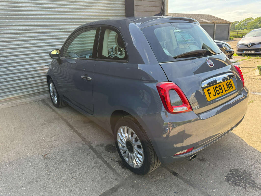Fiat 500 1.2 500 Lounge FJ69LNN Grey #3