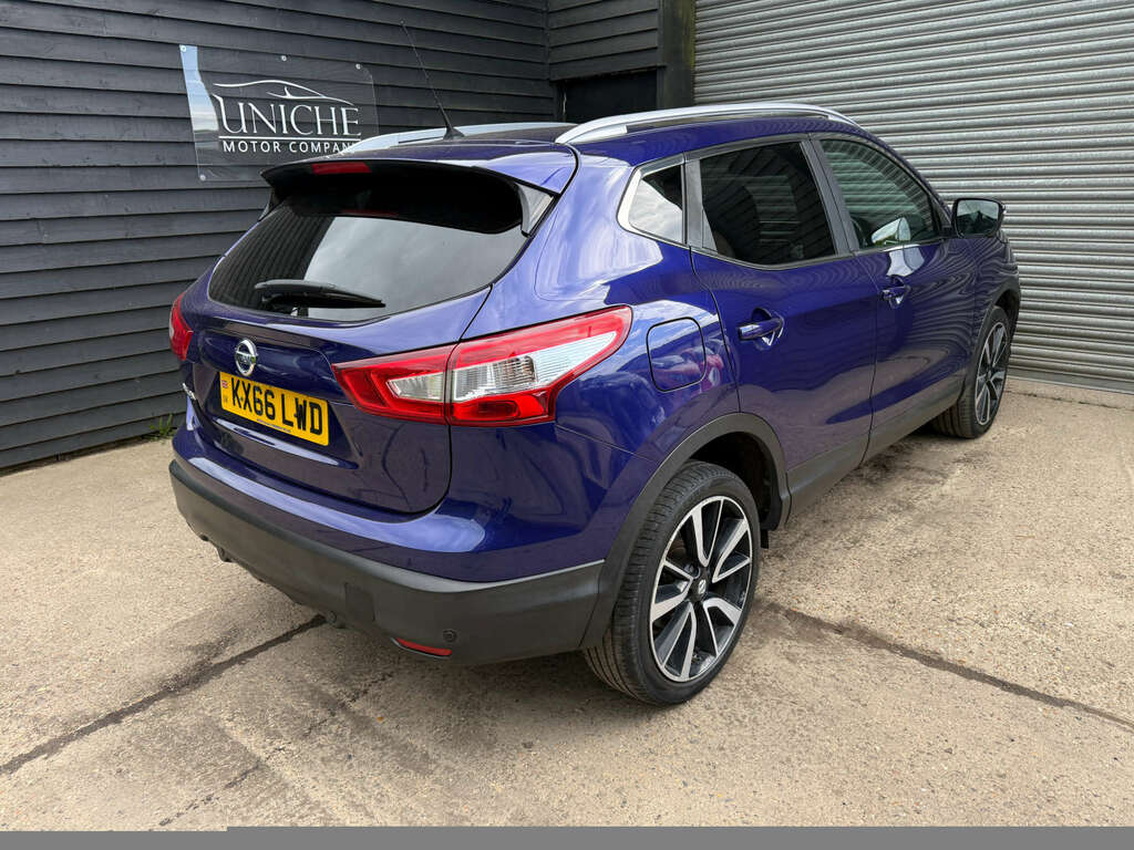Nissan Qashqai 1.2 Qashqai Tekna Dig-t KX66LWD Blue #4
