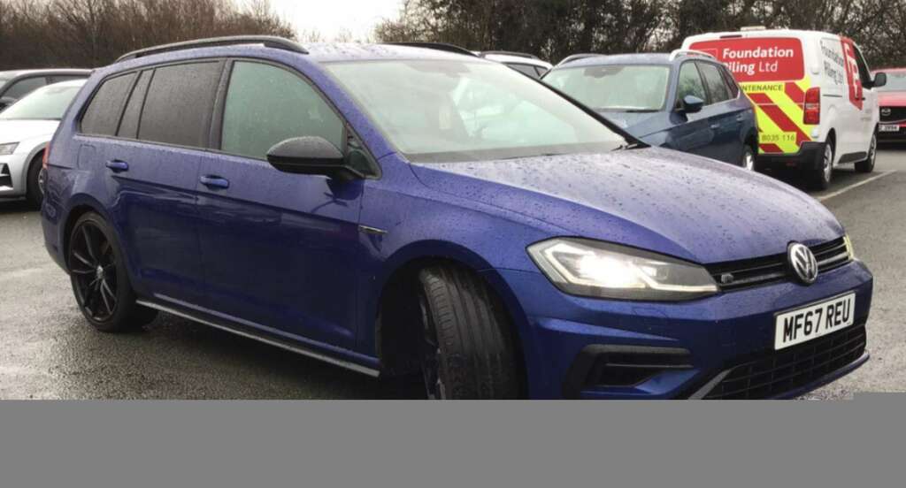 Volkswagen Golf 2.0 Golf R Tsi 4Wd MF67REU Blue #4