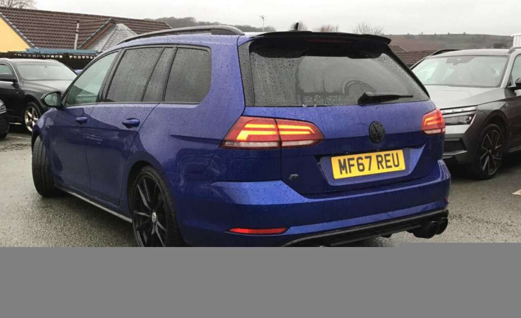 Volkswagen Golf 2.0 Golf R Tsi 4Wd MF67REU Blue #3