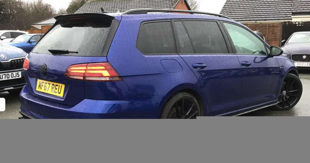 Volkswagen Golf 2.0 Golf R Tsi 4Wd MF67REU Blue #2