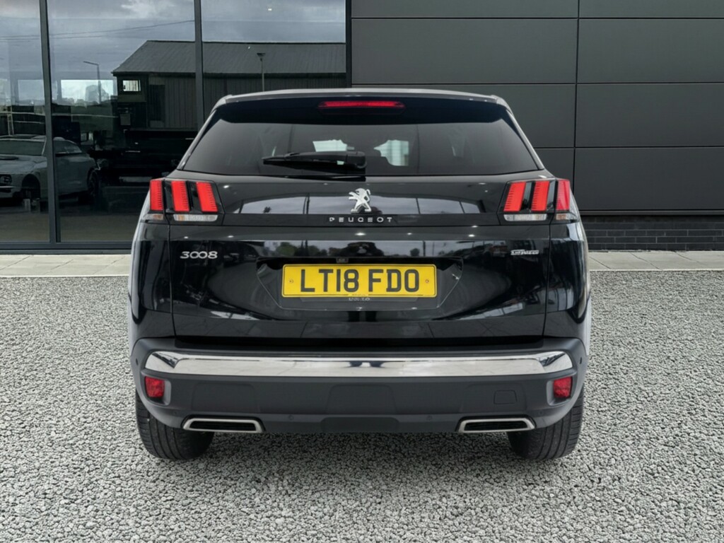 Peugeot 3008 1.6 Bluehdi Gt Line 2018 LT18FDO Black #4