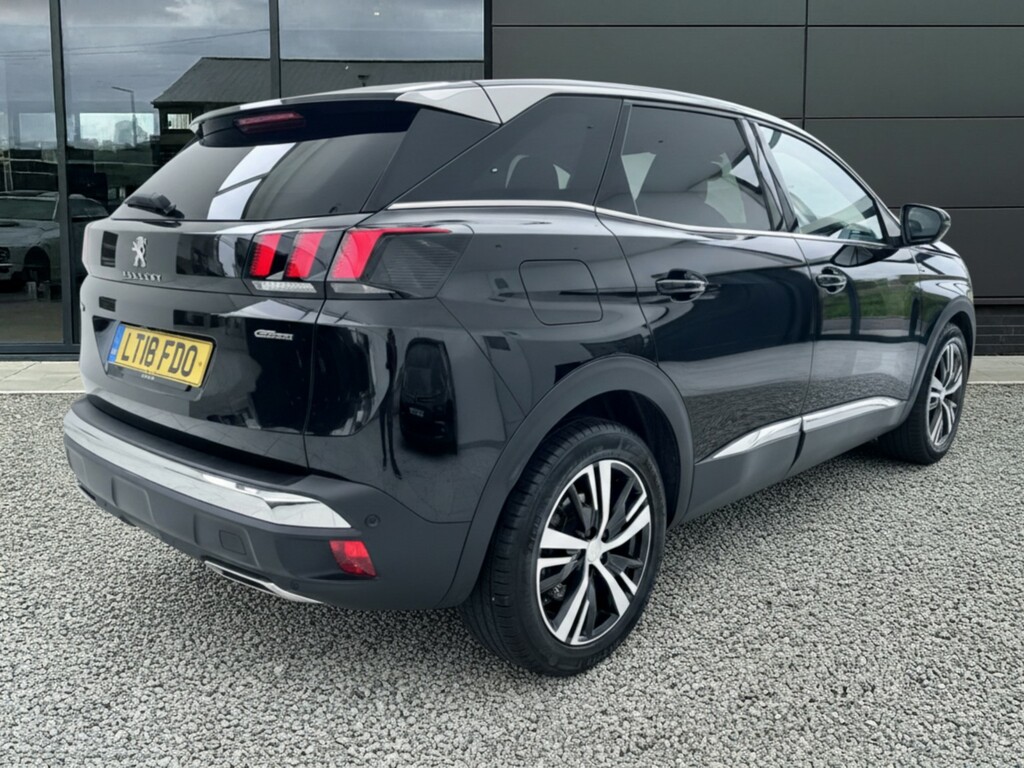 Peugeot 3008 1.6 Bluehdi Gt Line 2018 LT18FDO Black #3