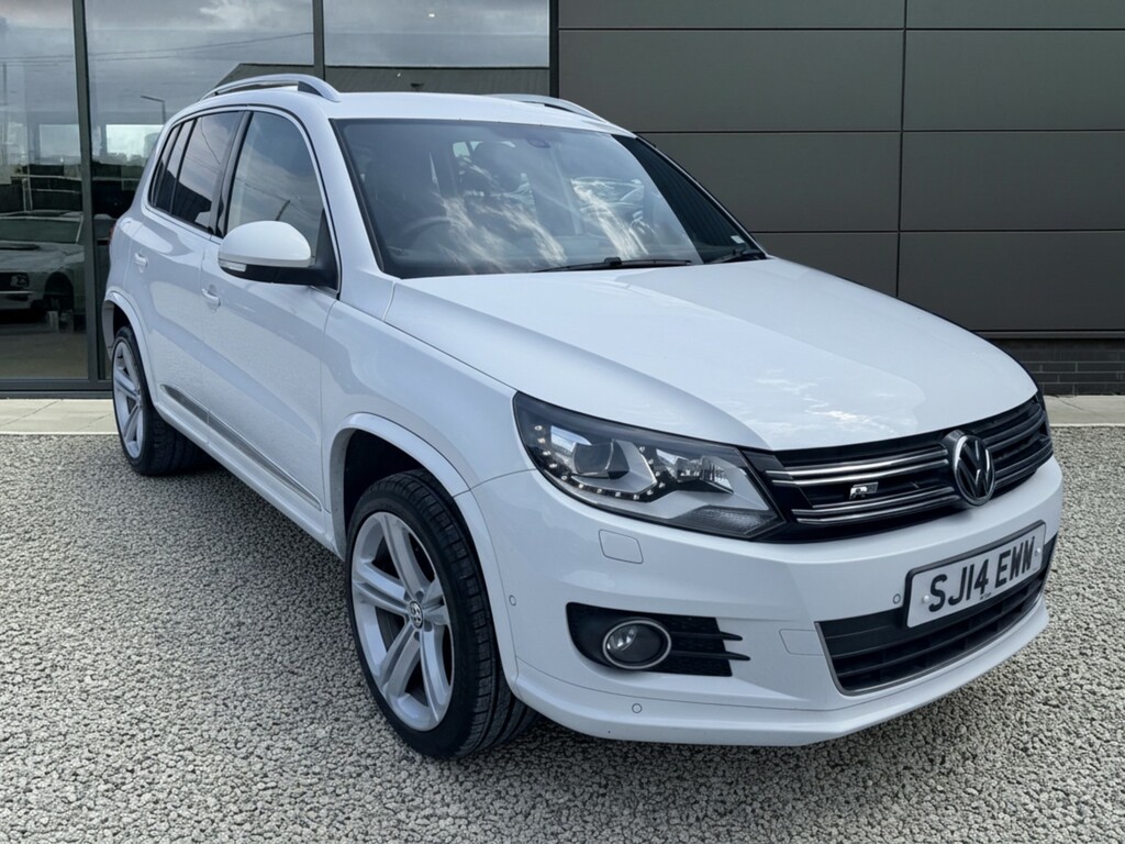 Volkswagen Tiguan 2.0 Tdi Bluemotion Tech R-line 2014 White